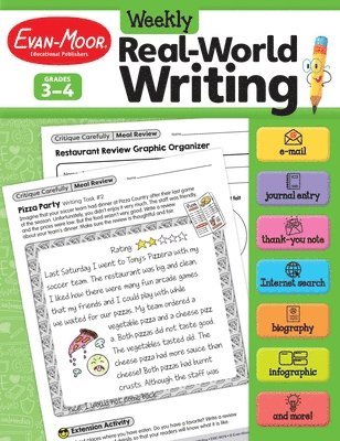 bokomslag Weekly Real-World Writing, Grade 3 - 4 Teacher Resource