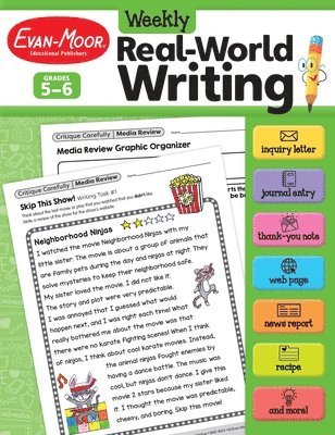 bokomslag Weekly Real-World Writing, Grade 5 - 6 Teacher Resource