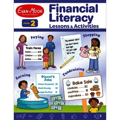 Evan-Moor Educational Publishers - Financial Literacy Lessons And Activities, Grade 2, Häftad