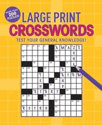 bokomslag Large Print Crosswords