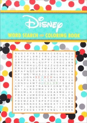 Editors of Thunder Bay Press - Disney Word Search and Coloring Book, Häftad