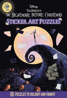 Arie Kaplan - Tim Burton's The Nightmare Before Christmas Sticker Art Puzzles, Häftad