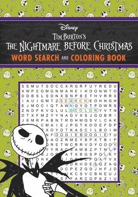 Editors of Thunder Bay Press - The Nightmare Before Christmas Word Search and Coloring Book, Häftad