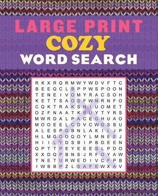 Editors of Thunder Bay Press - Large Print Cozy Word Search, Häftad