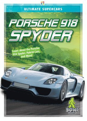 bokomslag Porsche 918 Spyder