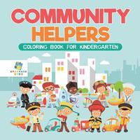 bokomslag Community Helpers Coloring Book for Kindergarten