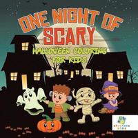 bokomslag One Night of Scary Halloween Coloring for Kids