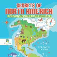 bokomslag Secrets of North America Coloring Book Large Pictures