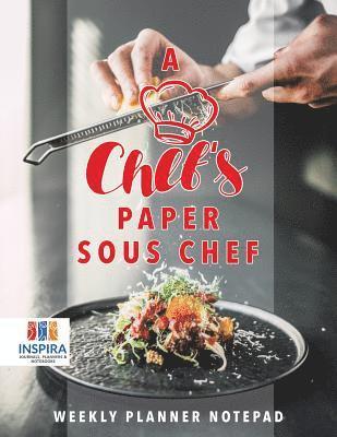 bokomslag Chef's Paper Sous Chef Weekly Planner Notepad