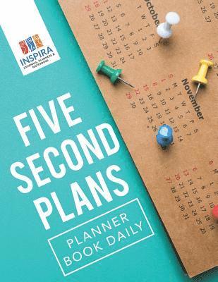 bokomslag Five Second Plans Planner Book Daily