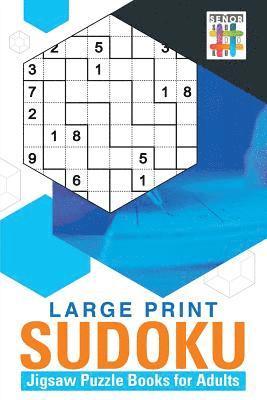 Large Print Sudoku Jigsaw Puzzle Books for Adults 1