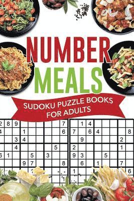 bokomslag Number Meals Sudoku Puzzle Books for Adults