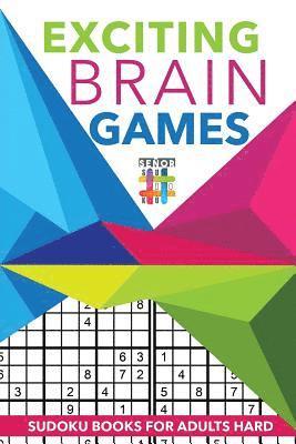 Exciting Brain Games Sudoku Books for Adults Hard 1