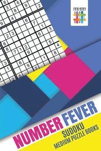 bokomslag Number Fever Sudoku Medium Puzzle Books