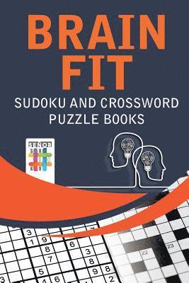 bokomslag Brain Fit Sudoku and Crossword Puzzle Books