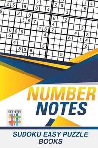 bokomslag Number Notes Sudoku Easy Puzzle Books