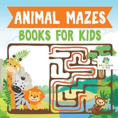 bokomslag Animal Mazes Books for Kids