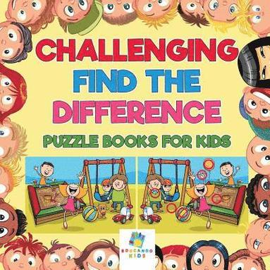bokomslag Challenging Find the Difference Puzzle Books for Kids