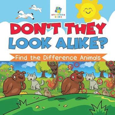 bokomslag Don't They Look Alike? Find the Difference Animals