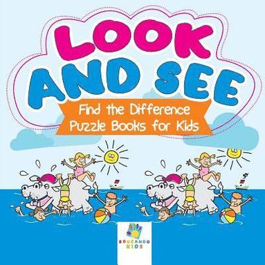 bokomslag Look and See Find the Difference Puzzle Books for Kids