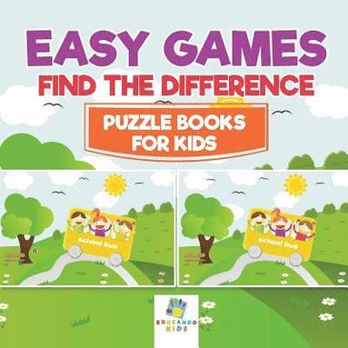 bokomslag Easy Games Find the Difference Puzzle Books for Kids