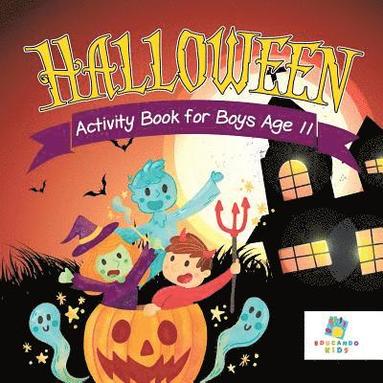 bokomslag Halloween Activity Book for Boys Age 11