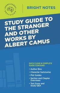 bokomslag Study Guide to The Stranger and Other Works by Albert Camus