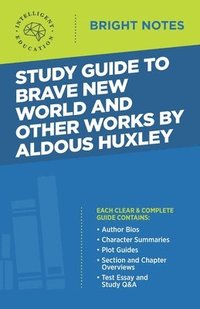 bokomslag Study Guide to Brave New World and Other Works by Aldous Huxley