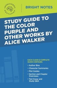 bokomslag Study Guide to The Color Purple and Other Works by Alice Walker