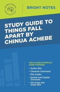 bokomslag Study Guide to Things Fall Apart by Chinua Achebe