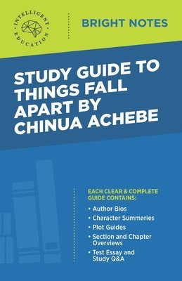 Study Guide to Things Fall Apart by Chinua Achebe 1