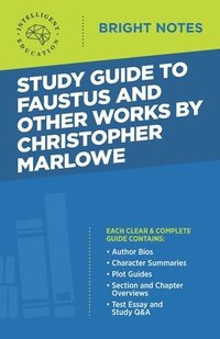bokomslag Study Guide to Faustus and Other Works by Christopher Marlowe