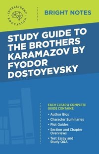 bokomslag Study Guide to The Brothers Karamazov by Fyodor Dostoyevsky