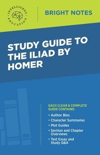 bokomslag Study Guide to The Iliad by Homer