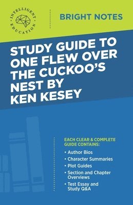 Study Guide to One Flew Over the Cuckoo's Nest by Ken Kesey, Häftad