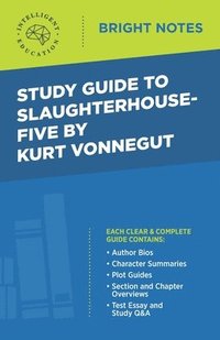 bokomslag Study Guide to Slaughterhouse-Five by Kurt Vonnegut