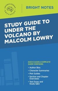 bokomslag Study Guide to Under the Volcano by Malcolm Lowry