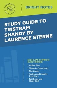 bokomslag Study Guide to Tristram Shandy by Laurence Sterne