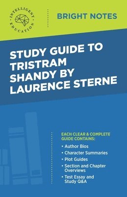 Study Guide to Tristram Shandy by Laurence Sterne 1