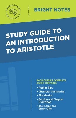 bokomslag Study Guide to an Introduction to Aristotle