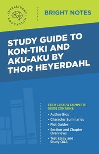 bokomslag Study Guide to Kon-Tiki and Aku-Aku by Thor Heyerdahl