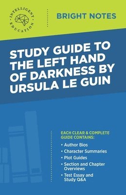 bokomslag Study Guide to The Left Hand of Darkness by Ursula Le Guin