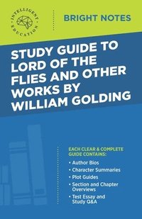 bokomslag Study Guide to Lord of the Flies and Other Works by William Golding