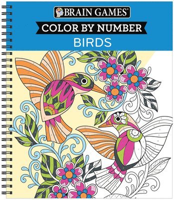 Brain Games - Color by Number: Birds 1