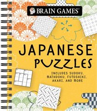 bokomslag Brain Games - Japanese Puzzles: Includes Sudoku, Mathdoku, Futoshiki, Akari, and More!