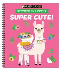 bokomslag Brain Games - Sticker by Letter: Super Cute!