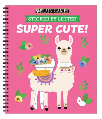 Brain Games - Sticker by Letter: Super Cute! 1