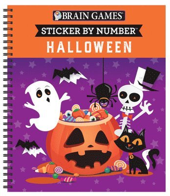 Brain Games - Sticker by Number: Halloween: Volume 1 1