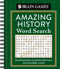 bokomslag Brain Games - Amazing History Word Search: Find Hundreds of Unbelievable Facts and Incredible Events