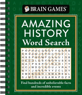 bokomslag Brain Games - Amazing History Word Search